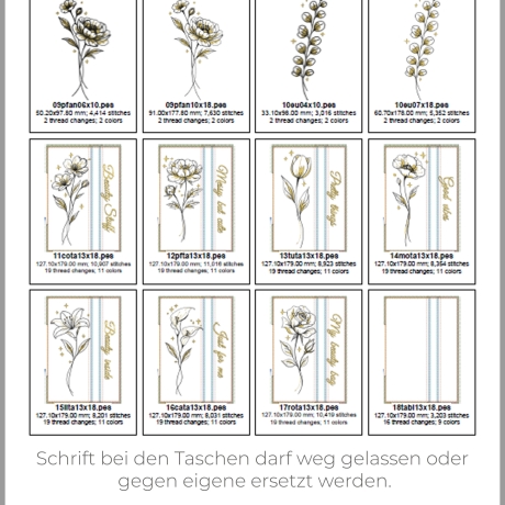  0059 - Stickdateien eleganzFlower inkl. ITH