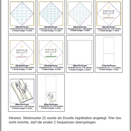 0066 – Stickdateien Feuer&Genuss- ab 10x10 Rahmen 