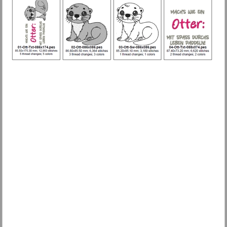 E0002 – Otter & Spruch – ab 10x10 cm 