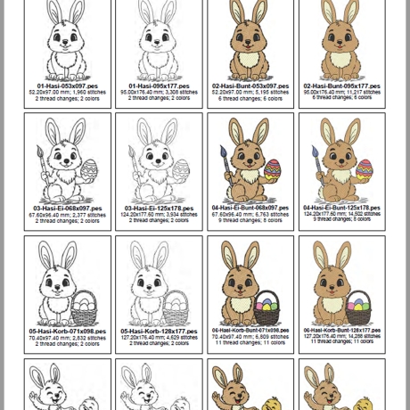 ED0029 - Stickdateien HasisDay– ab 10x10 Rahmen 