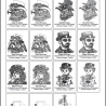 ED0037– Stickdateien Steampunk - ab 10x10 Rahmen