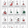 0042 –  Stickdateien Adventskalenderzahlen mit und ohne ITH