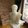 Schöne Büste des Hippokrates. 31 cm.