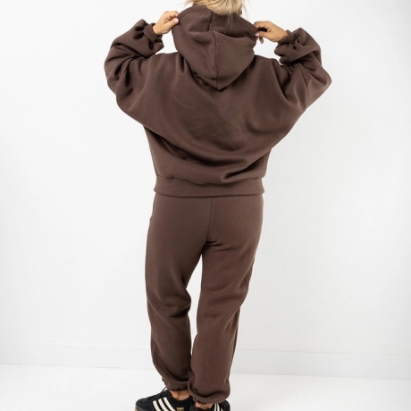 Oversized Jogginganzug / Jogger Braun | Einheitsgröße (M - 4XL)