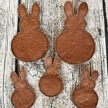 Quickie Hase Stickdatei Doodle Appli Deko stickdirwas