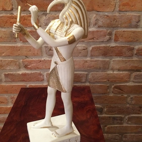 Figur der ägyptischen Gott Thot. 29 cm.