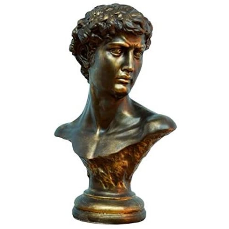 Eine wunderschöne Büste von David. 67 cm.