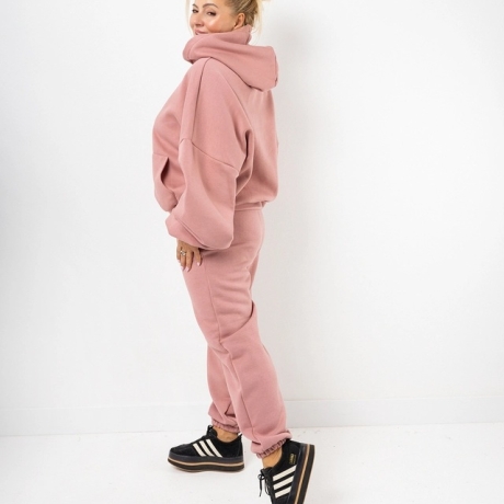 Oversized Jogginganzug / Jogger Puder | Einheitsgröße (M - 4XL)