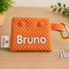 Hundekotbeutelspender aus Stoff – Handgemacht Orange