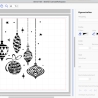 Christmas balls Plotterdatei SVG DXF FCM