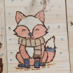 Geschenkanhänger Holz Weihnachten Tier- & Motivanhänger | 5er Set Geschenkanhänger Holz Weihnachten Tier- & Motivanhänger | 5er Set