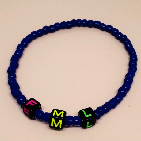 Trend Statement-Armbänder Jugendwort Handgemacht personalisierbar