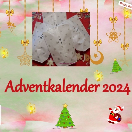 Adventkalender 4-fädige, handgefärbte Sockenwolle