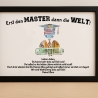 Personalisiertes Master Geldgeschenk für Jungen und Mädchen