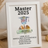 Personalisiertes Master Geldgeschenk für Jungen und Mädchen