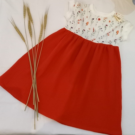 Kleid Musselin handmade 
