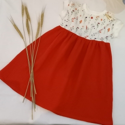 Kleid Musselin handmade 