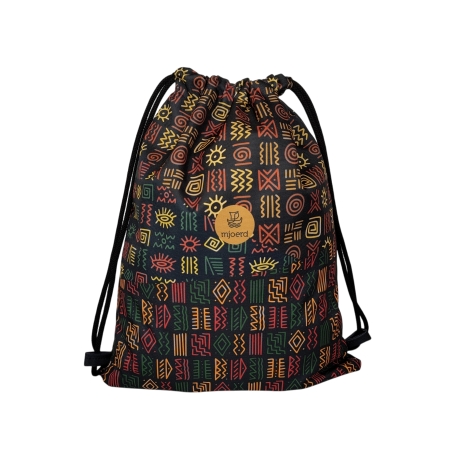 Afrikanisch gemusterter Turnbeutel – Unisex Design