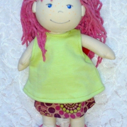 Tunika Lime und Rock passend für 30 cm Puppen Neu