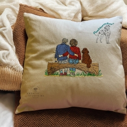 Entspannt genießen - 17,70 x 15.80 cm