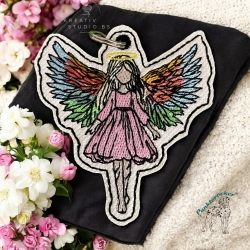 ITH - Ich pass auf dich auf Engel - 6.86 x 7.22 cm