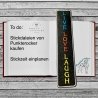 Lesezeichen 3 - LIVE - LOVE - LAUGH - 4,25 x 19,75 cm