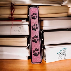 langes Lesezeichen 4 - 4 Pfoten - 4,99 x 26,71 cm