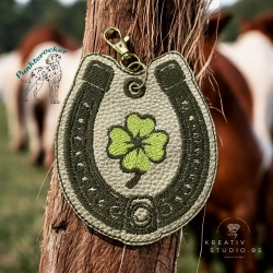 ITH- Hufeisen - eines der schönsten Glücksbringer - 8,8 x 10.4 cm