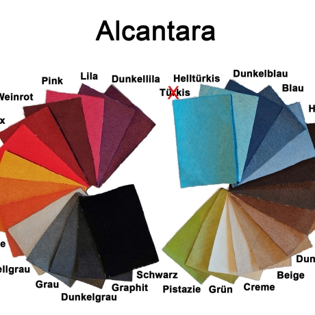 Gerätekissen - Lesekissen 2 Größen - Alcantara - Dinkelspelz 