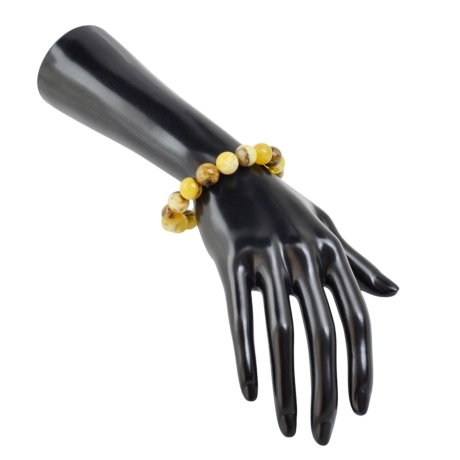 Baltischer Bernstein Armband – Handgemachtes Damen Accessoire