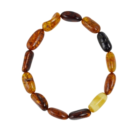 Baltischer Bernstein Armband – Wunderschönes Natur Armband