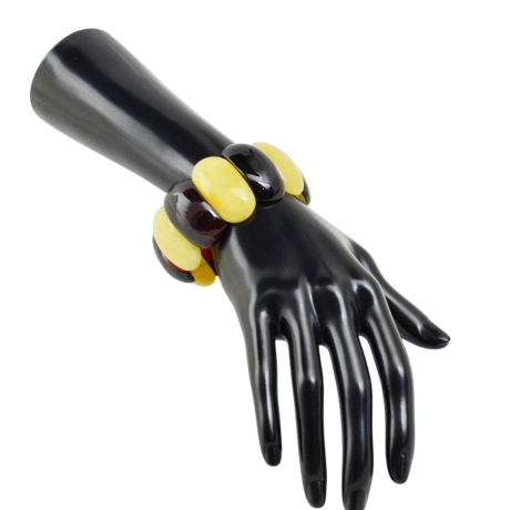 Baltischer Bernstein Armband – Naturstein Schmuck Damen