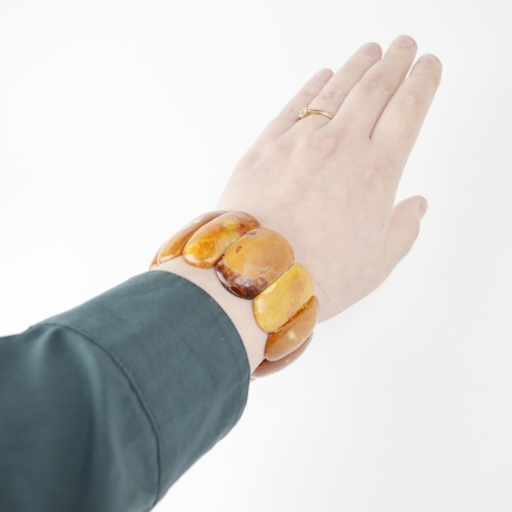 Baltischer Bernstein Armband – Exklusives Damen Armband