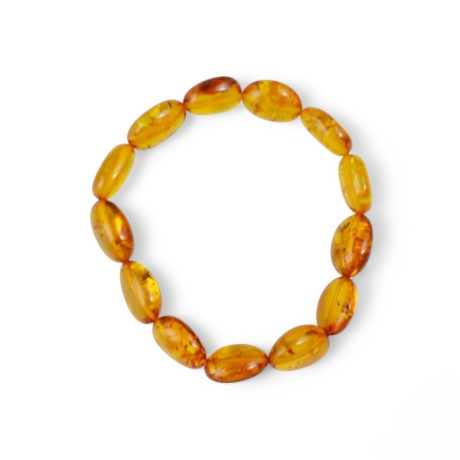 Baltischer Bernstein Armband – Naturstein Geschenkidee