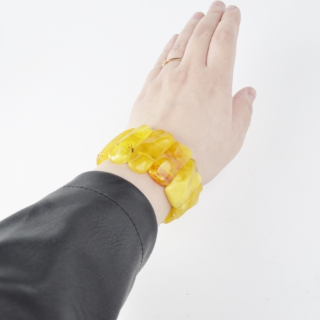 Baltischer Bernstein Armband – Handgefertigt aus Bernstein