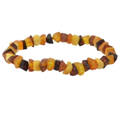 Baltischer Bernstein Armband – Bernstein Kugeln Natur