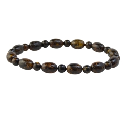 Baltischer Bernstein Armband – Natur Schmuck Geschenk