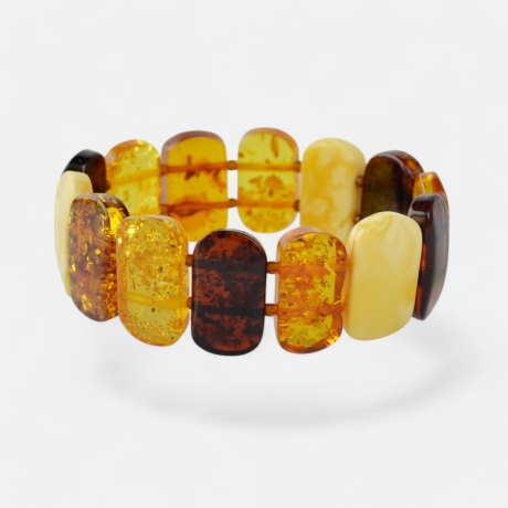Baltischer Bernstein Armband – Handgemachter Bernstein Klassiker