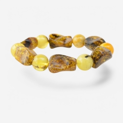 Baltischer Bernstein Armband – Natürliches Damen Armband