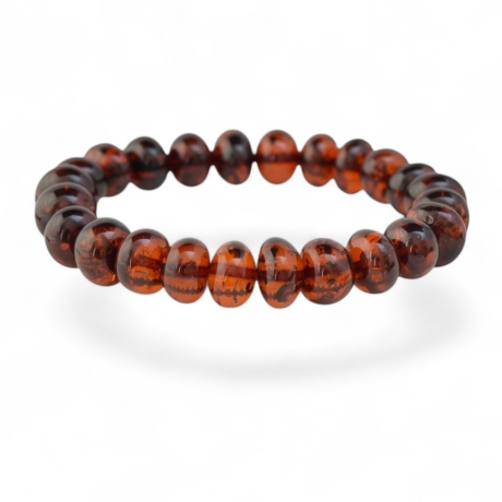 Baltischer Bernstein Armband – Elegantes Boho Design