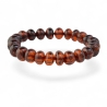 Baltischer Bernstein Armband – Elegantes Boho Design