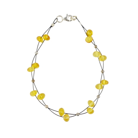 Baltischer Bernstein Armband – Edles Naturstein Armband