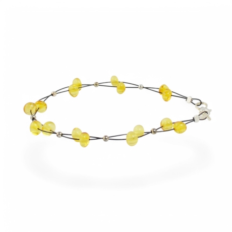 Baltischer Bernstein Armband – Edles Naturstein Armband