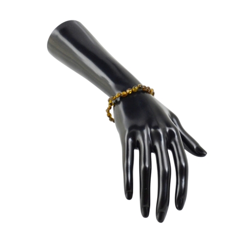 Baltischer Bernstein Armband – Bernstein Naturstein Armband