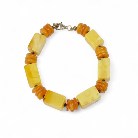 Baltischer Bernstein Armband – Naturstein Geschenkidee