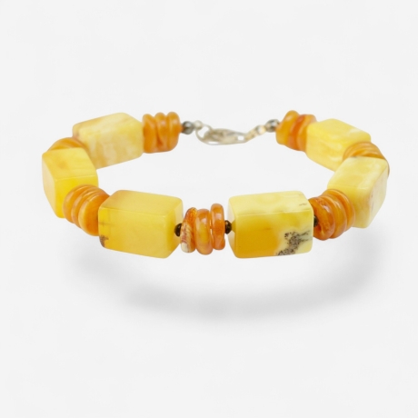 Baltischer Bernstein Armband – Naturstein Geschenkidee