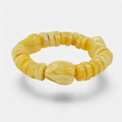 Baltischer Bernstein Armband – Handarbeit aus Naturbernstein