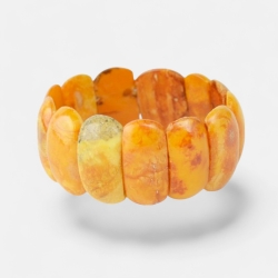 Baltischer Bernstein Armband – Eleganz aus Naturstein