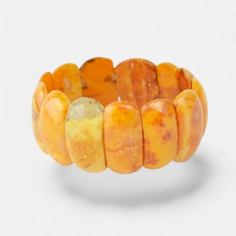 Baltischer Bernstein Armband – Eleganz aus Naturstein