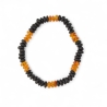 Armband aus baltischem Bernstein für Herren
